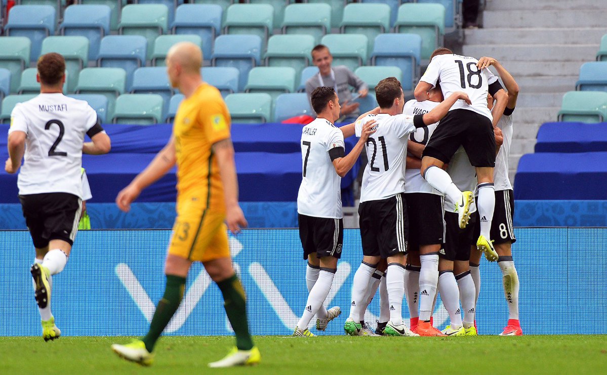 بالفيديو.. ألمانيا تحقق الفوز على أستراليا في كأس القارات