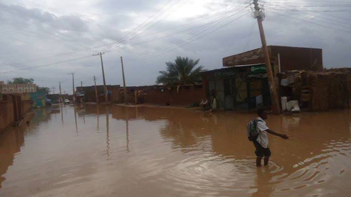 الأمطار تدمر 50 منزلًا في السودان