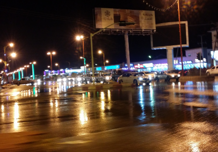 أمطار غزيرة تهطل على محافظة الدرب ومراكزها