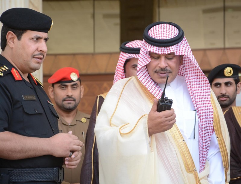 أمير الباحة يطلق الهوية الجديدة للدوريات الأمنية 9