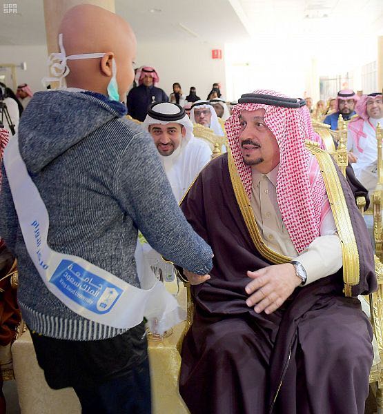 أمير الرياض : مركز الأورام الجامعي بجامعة الملك سعود صرح طبي متطور