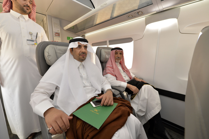 أمير الرياض يقوم برحلة عبر قطار الشمال للمجمعة ويزور المحطات ‫(34669123)‬ ‫‬