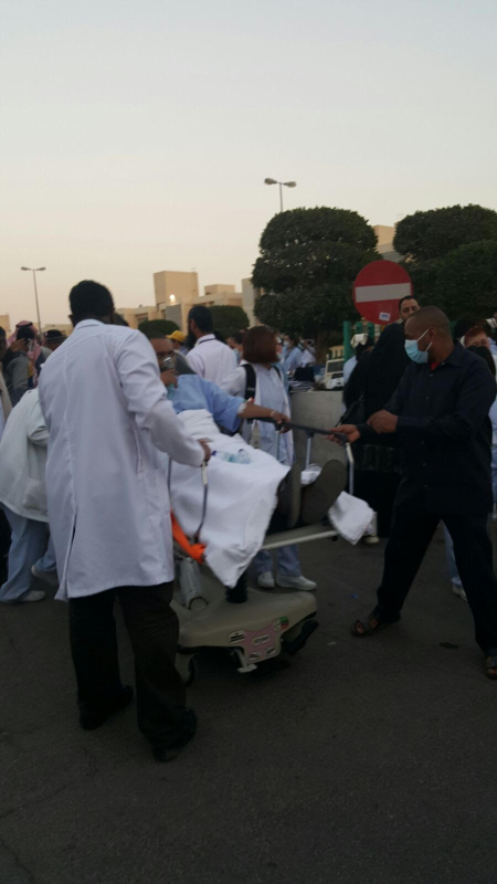 إخلاء 35 مريضاً من مستشفى الحمادي فور اندلاع حريق 2
