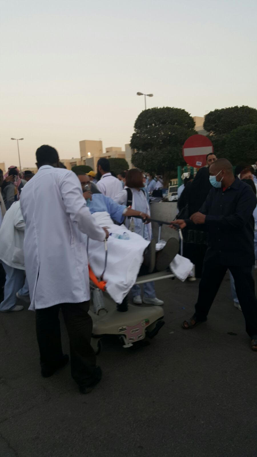 #الصحة توضح جهودها خلال حريق مستشفى الحمادي في #الرياض