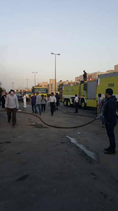 إخلاء 35 مريضاً من مستشفى الحمادي فور اندلاع حريق
