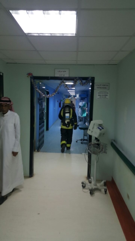إخلاء مرضى مستشفى صامطة بعد انبعاث دخان ‫(335145424)‬ ‫‬