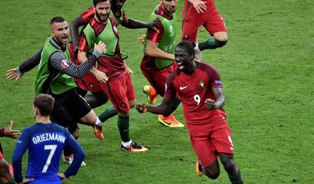 بالفيديو.. إدير يقود البرتغال للتتويج بـ”يورو 2016″ وسط دموع كريستيانو رونالدو