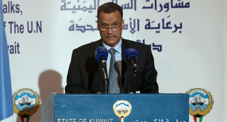 ولد الشيخ: مشاورات الكويت فرصة تاريخية لحسم مصير اليمن