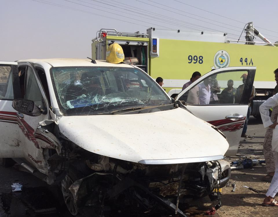 إصابات في حادث تصادم مروع في أبو عريش (2)
