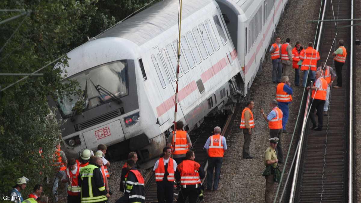 إصابة نحو 50 شخصًا في تصادم قطارين في ألمانيا