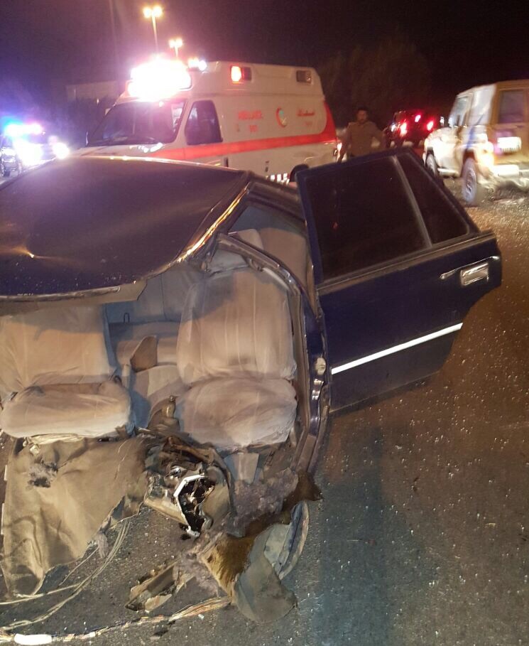 إصابتان خطيرتان في حادث تصادم على الطريق الدائري بـ #الطائف