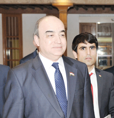 رئيس مجلس النواب الطاجيكي يبدأ غداً زيارة رسمية للمملكة