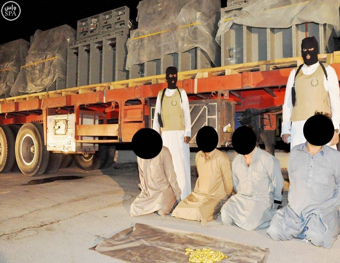 احباط تهريب 36 مليون حبة كبتاجون للملكة (5)