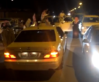 بالفيديو.. هكذا احتفى أحد الفائزين بالانتخابات البلدية في #الطائف