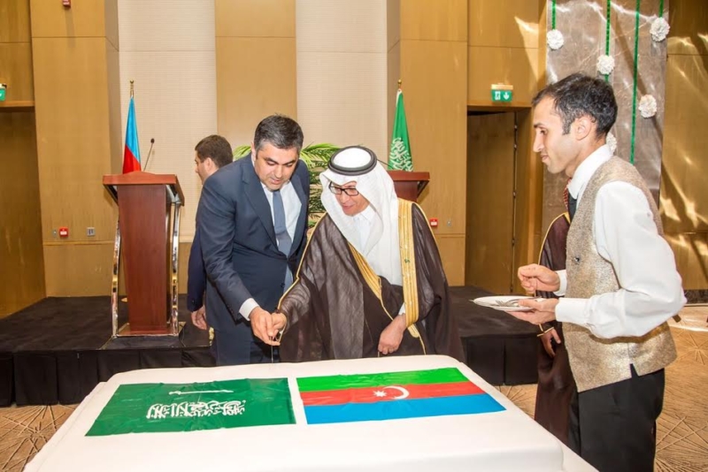 احتفال سفارة السعودية في أذربيجان باليوم الوطني2