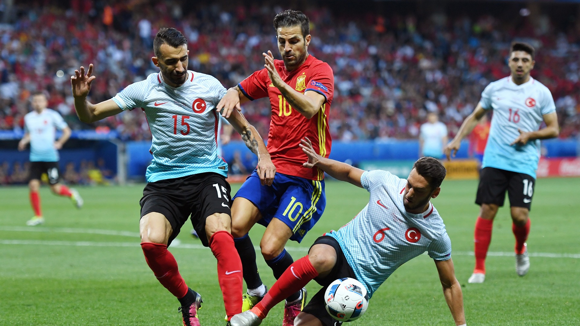 أرقام أسبانية قياسية بعد الفوز على تركيا في يورو 2016