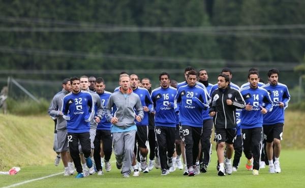 لاعبو الهلال يواصلون تدريباتهم بعد الخسارة أمام الشباب