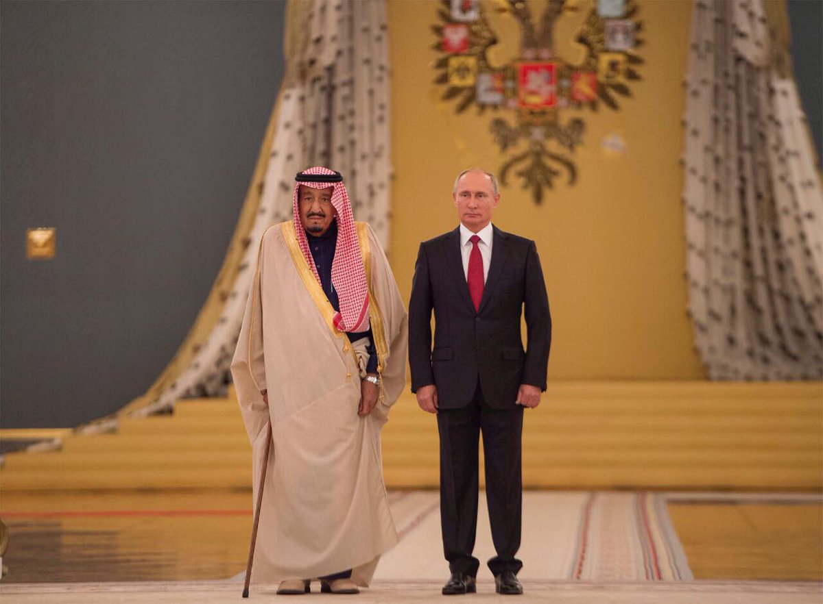 الملك سلمان يدعو الرئيس الروسي لزيارة المملكة.. وبوتين: سألبي الدعوة