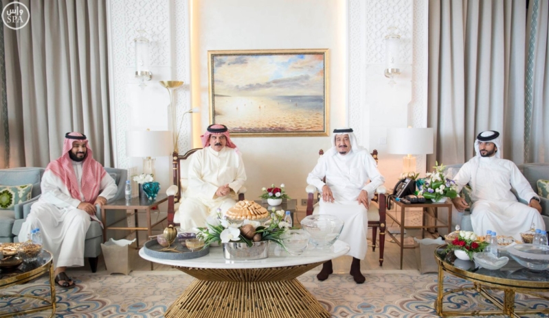 استقبال ملك البحرين في المغرب3