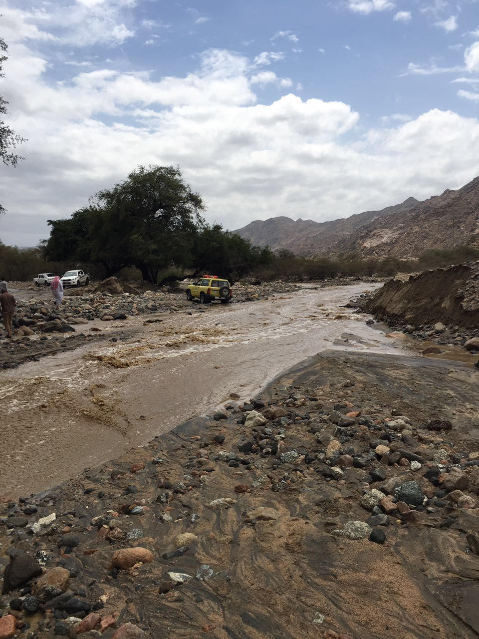 فقدان ٧ أشخاص في سيول الخيطان بـ #بلجرشي