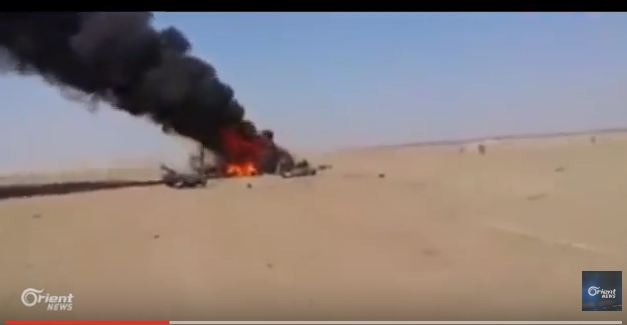 بالفيديو.. استهداف موكب روسي في حماة ومقتل 6 ضباط أحدهم برتبة فريق
