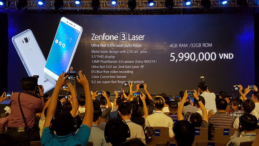 أسوس تُعلن عن هواتف ZenFone 3 Laser و ZenFone 3 Max
