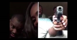 فيديو صادم.. امرأة تطلق النار على رأس زوجها في بث مباشر