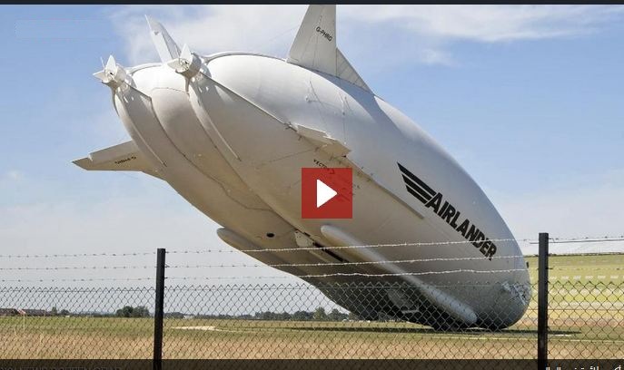 تحطّم أطول طائرة في العالم في أول رحلة تجريبيّة