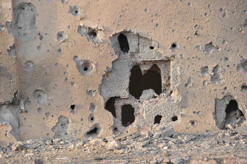 اعتداءات المليشيات الحوثية على قرى جازان (11)