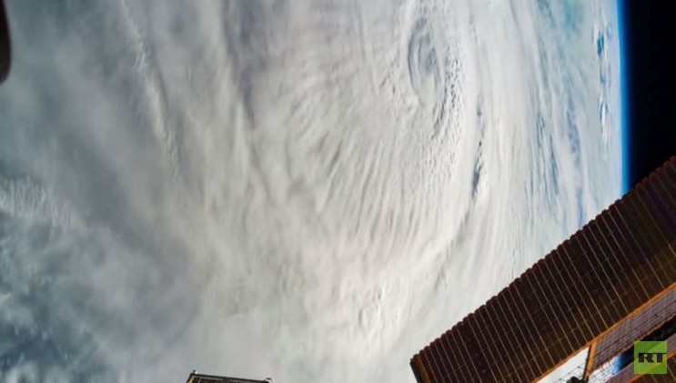 ناسا تنشر فيديو لإعصار تشابالا