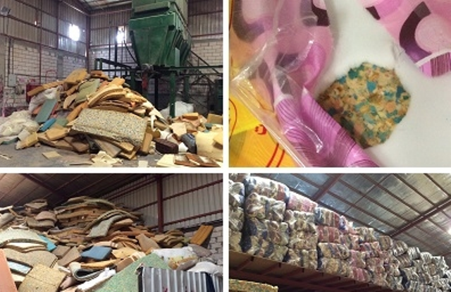 ضبط ألف قطعة من المواد الإسفنجية المغشوشة بمصنع شرقي الرياض