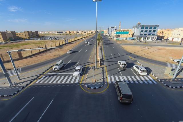 افتتاح تقاطع طريقي الملك عبدالله والملك سلمان بالقصيم (3)
