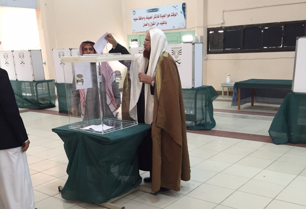 إقبال على مراكز الاقتراع في #الرياض ومحافظاتها