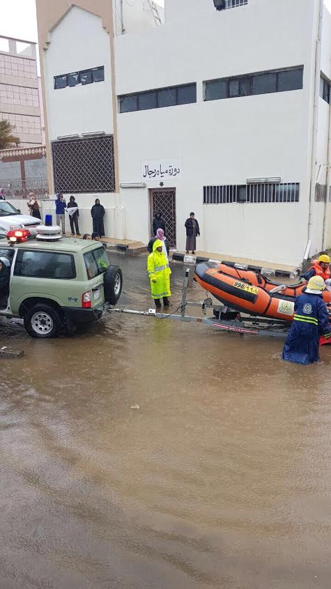 أمطار أبها تفضح المستور في أقل من ٢٤ ساعة  .. “سباحة في عاصمة السياحة”