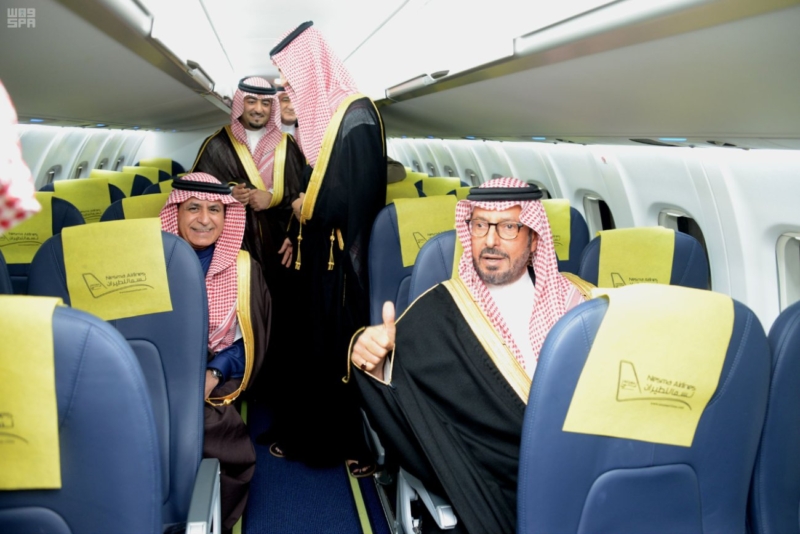 الأمير سعود بن عبدالمحسن يدشن المرحلة الثانية لمطار حائل المحوري ‫(89930254)‬ ‫‬