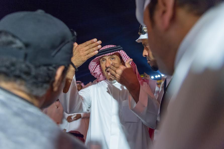 بالصور.. الأمير سلطان بن سلمان يشاهد بروفة افتتاح الدورة 11 من سوق عكاظ