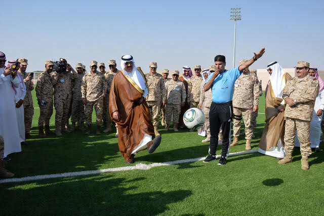 الأمير متعب بن عبدالله يدشن مجمع المنشآت الرياضية بخشم العان5