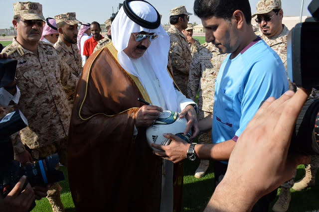 الأمير متعب بن عبدالله يدشن مجمع المنشآت الرياضية بخشم العان6