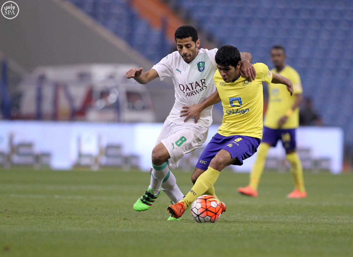 شاهد.. مباراة متواضعة بين الأهلي والنصر تنتهي بالتعادل بهدف لكل منهما