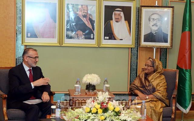 الإعلام البنجلاديشي يرصد بالصور لقاءات الشيخة حسينة في السعودية ‫(175370278)‬ ‫‬