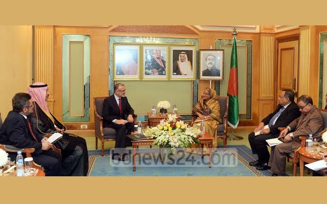 الإعلام البنجلاديشي يرصد بالصور لقاءات الشيخة حسينة في السعودية ‫(175370279)‬ ‫‬