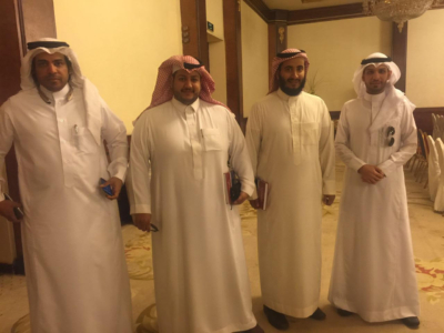 الإعلاميون السعوديون المشاركون في لقاء الأحواز بالكويت5