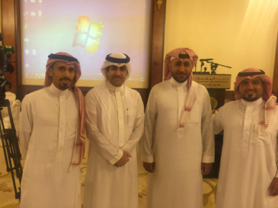 الإعلاميون السعوديون المشاركون في لقاء الأحواز بالكويت6