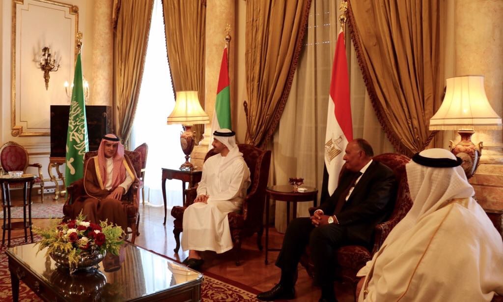 بيان مرتقب لوزراء خارجية الدول الداعية لمكافحة الإرهاب ردًا على قطر