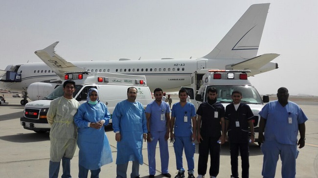 الاخلاء الطبي ينقل حالتين من مستشفى الملك عبدالله إلى مستشفيات عسير