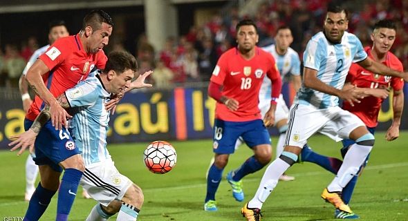 الأرجنتين تفوز على تشيلي بثنائية في كوبا أمريكا