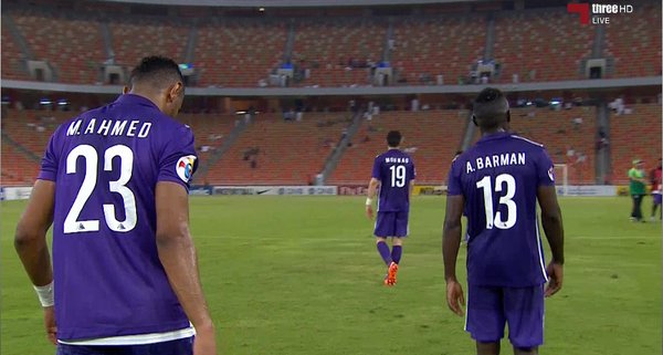 دوري أبطال آسيا لكرة القدم المجموعة الرابعة ( الجولة الرابعة ) : الأهلي السعودي 1 × 2 العين الإماراتي