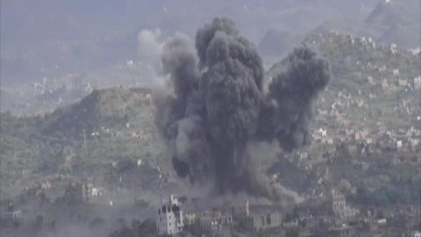 التحالف : لسنا مسؤولين عن موقع تعرض لقصف جوي في صنعاء