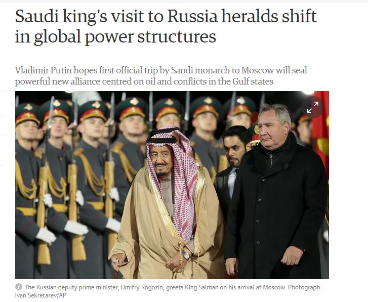 ثقل السعودية السياسي يجذب الروس.. وهكذا أثبتت الرياض صحة نظريتها