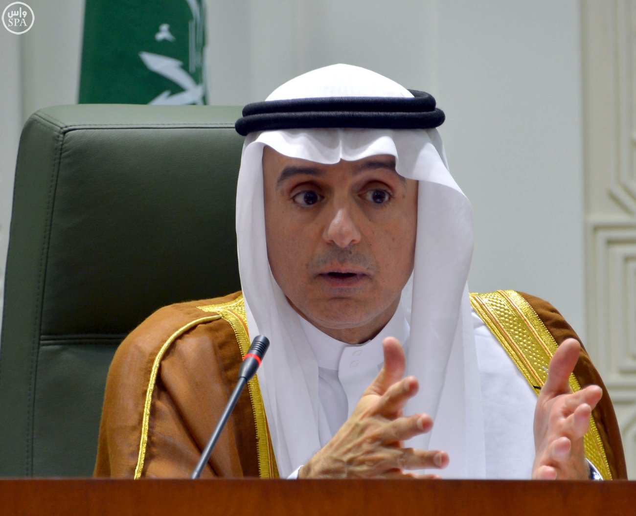 الجبير: إيران الراعي الأول للإرهاب ونتعاون مع واشنطن لإنهاء دَور الأسد